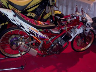 Foto Modif Satria 150 fu 2012 Kelas Kontes