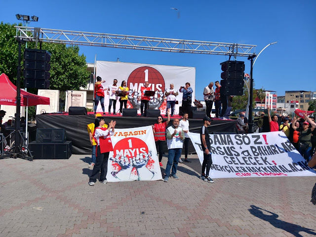 Tarsus'ta 1 Mayıs İşçi Bayramı