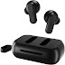Skullcandy Dime 2 True Wireless In-Ear Bluetooth Earbuds, Use with iPhone and Android. Charging Case, Tile, and Microphone. Best for Gym, Sports, and Gaming, IPX4 Sweat and Dust Resistant - True Black