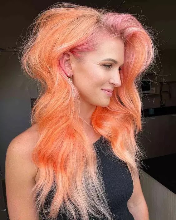 Cool summer hair color: