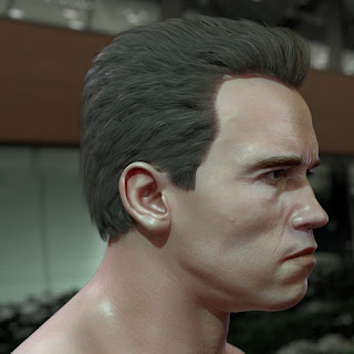 Arnold Schwarzenegger head 3D model