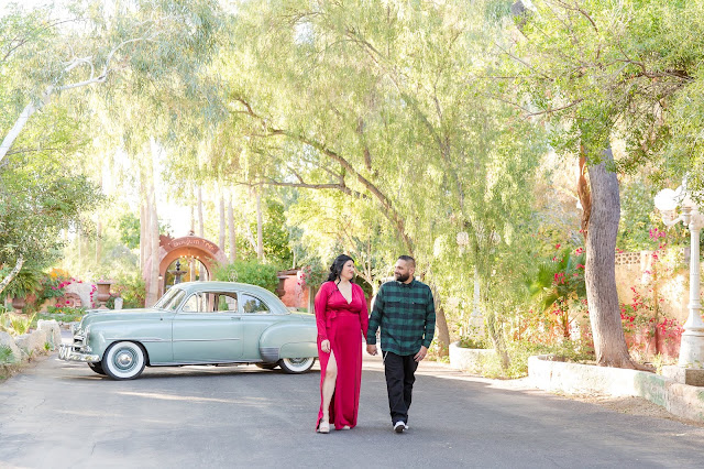 Boojum Tree Engagement Session with a 51 Chevy Deluxe by Micah Carling Photography