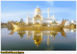 Masjid2 yang berkubah emas...!!!