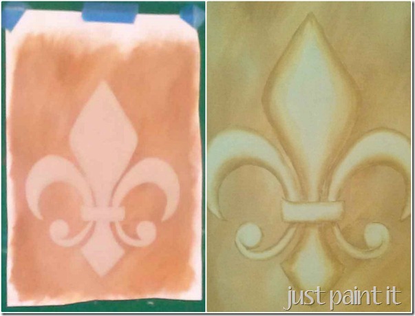 fleur de lis painting 10