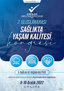  7.ULUSLARARASI SAĞLIKTA YAŞAM KALİTESİ KONGRESİ BİLDİRİ KİTABI