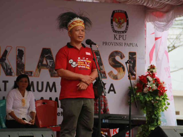 KPU Papua Larang Anggota Berpihak ke Salah Satu Calon Presiden pada Pemilu 2019