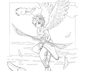 #20 Pit Coloring Page