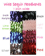 Sequin Headbands