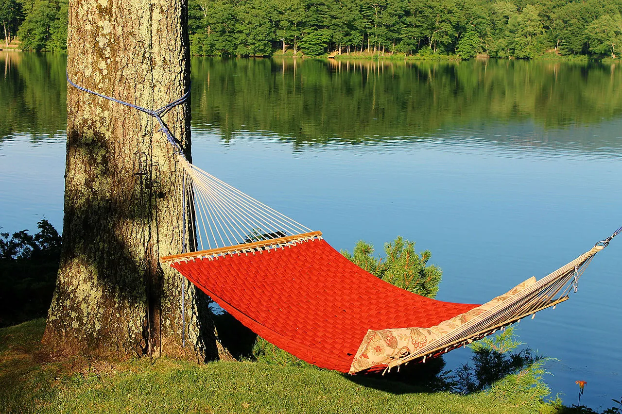 Camping with a Hammock