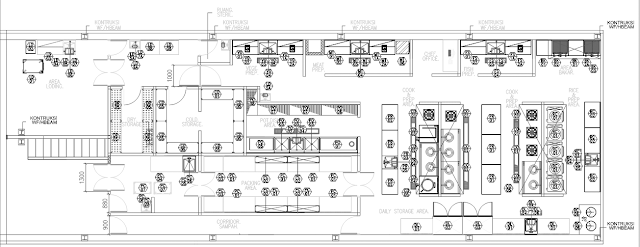 Desain Dapur Restoran