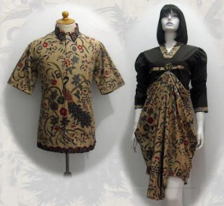 baju batik kencana ungu