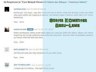 Cara Mengubah Sistem Urutan Komentar Di Blogger (Terbaru-Terlama). Sistem komentar blogging dapat meningkatkan SEO blog.