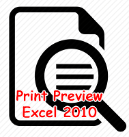 Cara Memunculkan Tombol Print Preview Di Excel 2010