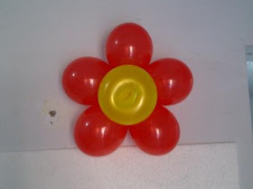 bunga balon with balon donat