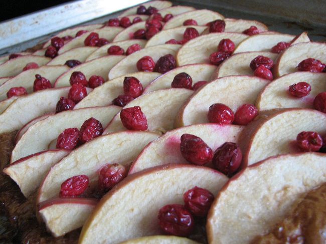 Cranberry, Apple and Maple Phyllo Recipe