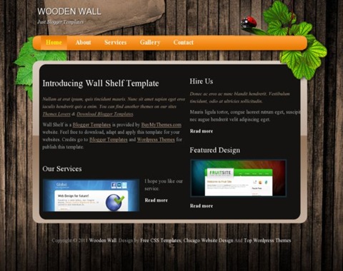 Wooden Wall