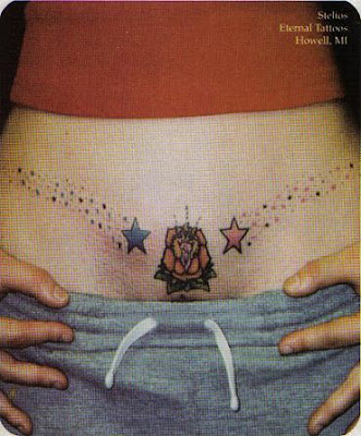 belly button tattoo. Sexy Under Belly Button Tattoo