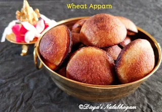 Wheat appam, Gothumai appam