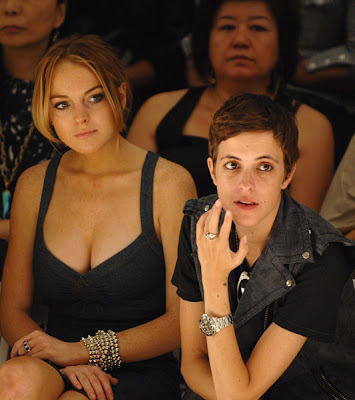 Samantha Ronson and Lindsay Lohan's