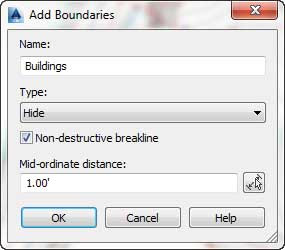 Adding buildings as nondestructive, hide boundaries