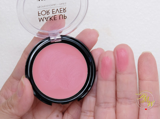 a photo of Make Up For Ever High Definition Second Skin Blush review in shade 330 by Nikki Tiu of www.askmewhats.com