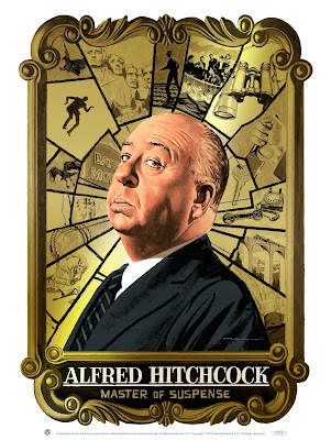 Alfred Hitchcock: Master of Suspense Screen Print by Paul Mann x Mad Duck Posters