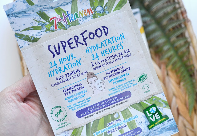 7th Heaven Superfood Mask Rice Protein