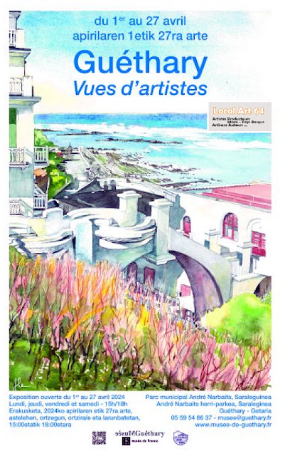 Exposition Guéthary Vues d'artistes 2024