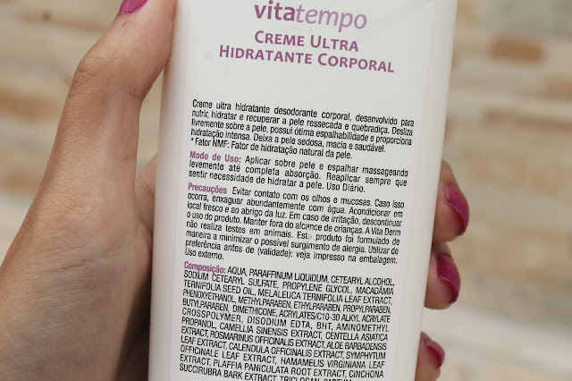 Vita Tempo Creme Ultra Hidratante Corporal - Vita Derm
