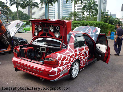 Modified Wira SE bodykit autoshow