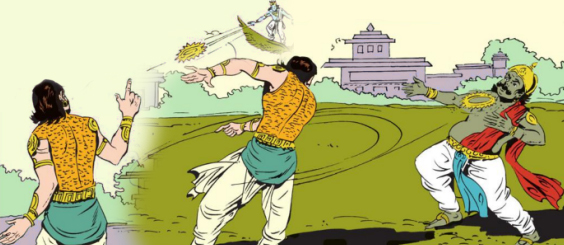Pradyumna killing Vajranabha