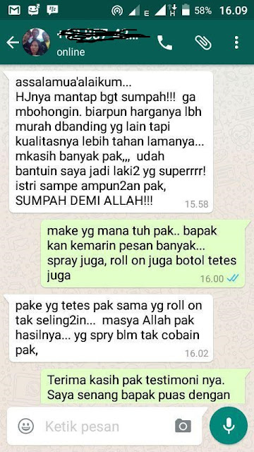 Efek baik obat kuat oles hajar jahanam level 3 original | Terbukti