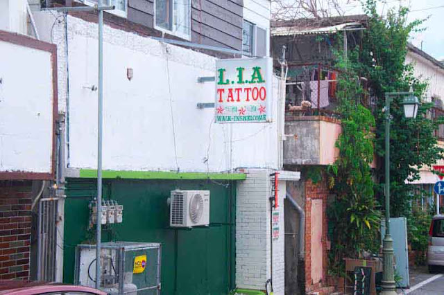 Okinawa, tattoos, shops