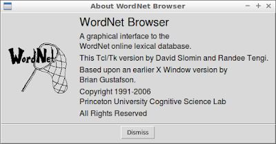 WordNet Browser About