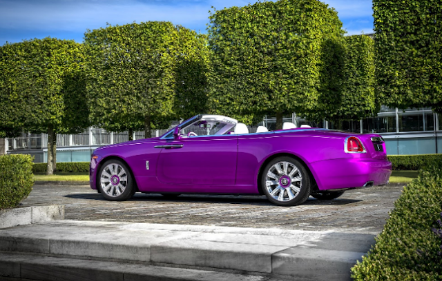 Rolls-Royce Dawn Matches Michael Fux's Pink 720S