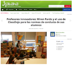 XATACA Profesores innovadores: MIREN PARDO Y ClassDojo