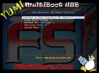 YUMI Multiboot USB Creator 3