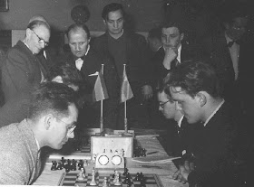 Jaume Mora en la Olimpíada de Ajedrez por Equipos en Tel Aviv 1964