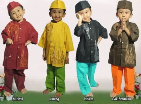 Model Baju  Muslim Terbaru Untuk  Anak  Laki  Laki  LUCU 