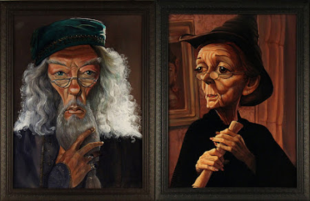 Desenhos de Harry Potter em exposição na web vira febre