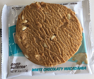 Lenny & Larry's The Complete Cookie White Chocolaty Macadamia unwrapped