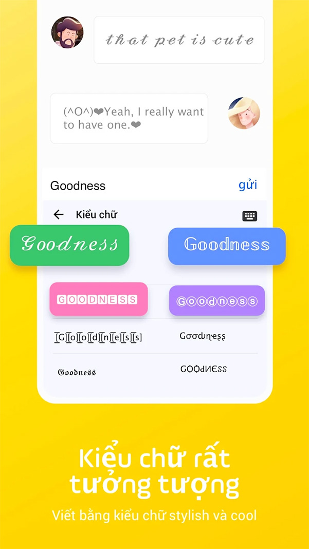 Tải Bàn phím Facemoji APK - Font&Emoji đẹp về điện thoại c