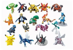 Pokemon DP figures 18pcs box set (Inc. Garchomp Carnivine etc)