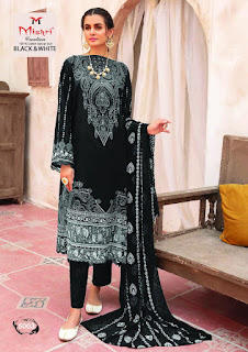 Muharram Black and White Dress wholesaler