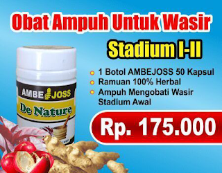 Obat Herbal Ambeyen Ambejoss De Nature