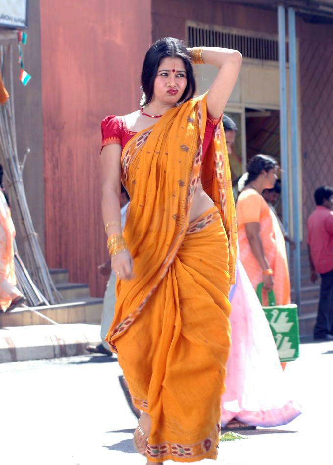 Hot Sangeetha Saree New Latest Movies Photoshoot