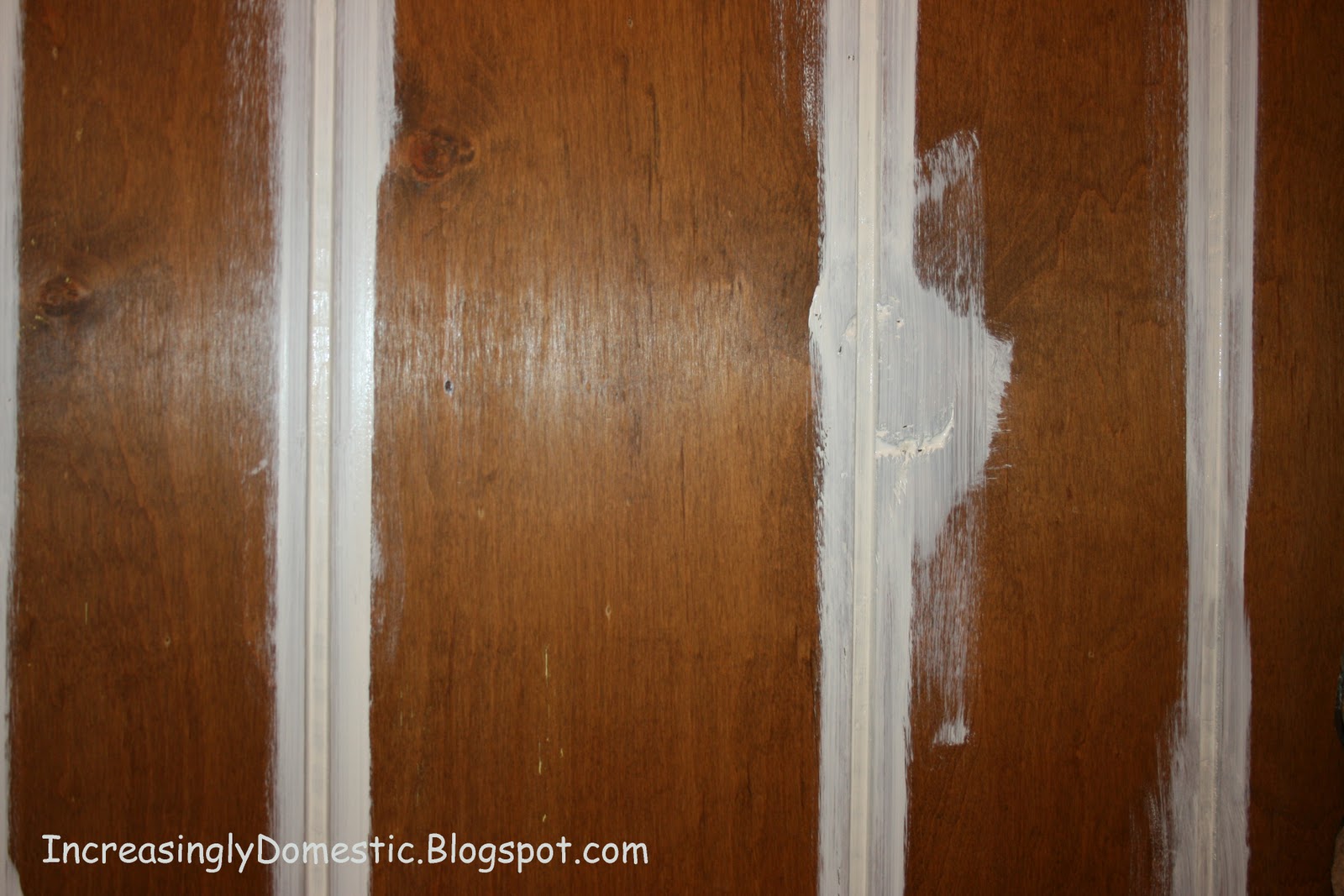Increasingly Domestic: Painting Wood Paneling