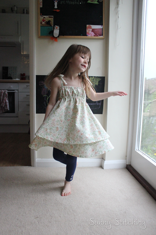 dress made from a sheet