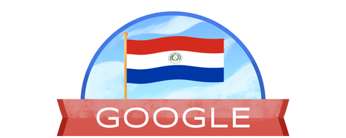 Google celebra la independencia del Paraguay
