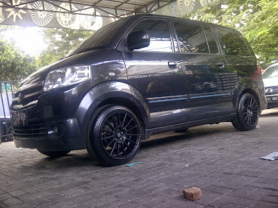 modif suzuki apv hitam